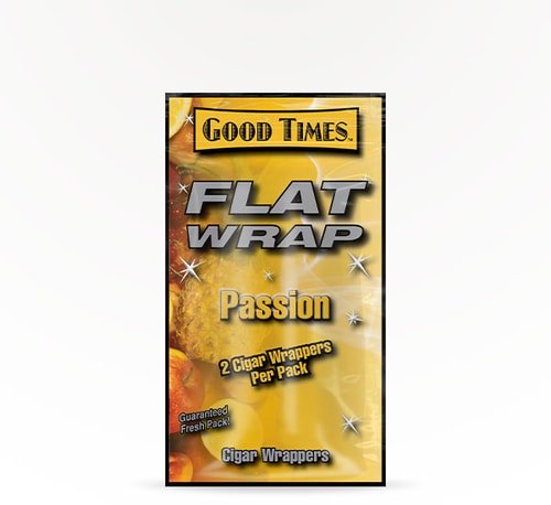 Good Times Flat Wrap Pineapple Cigar Wrap 2 Count