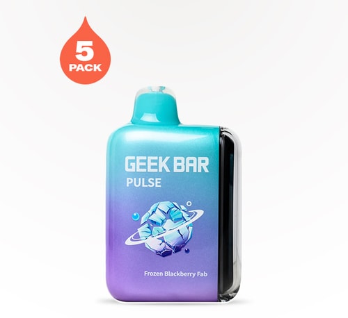 GEEK BAR Pulse 15000 Frozen Blackberry Fab 5% 5 count