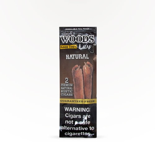 Good Times Sweet Woods Natural Cigarillos 2 Pack