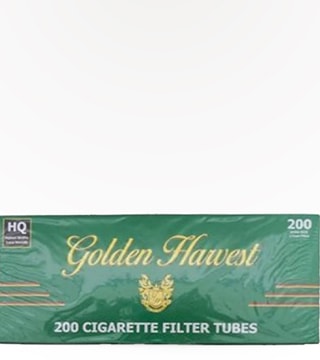 Golden Harvest 100 mm Green Cigarette Filter Tube 200 count