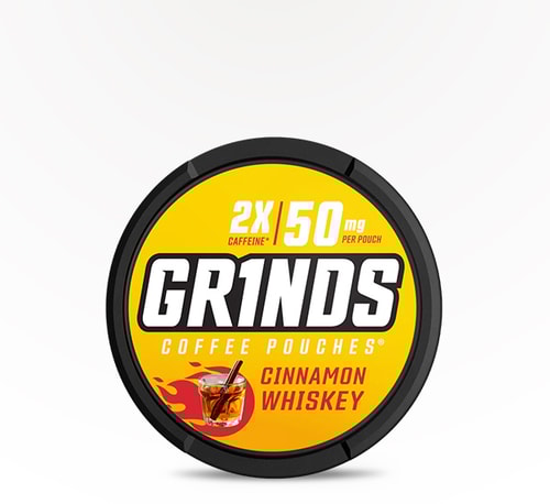 Grinds Coffee Pouches Cinnamon Whiskey 18 pouches