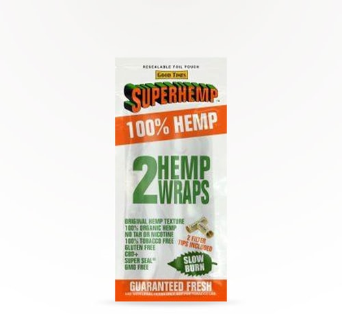 Good Times Superhemp Hemp Wraps 2 Count
