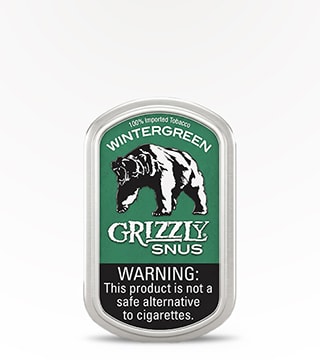 Grizzly Snus Wintergreen 0.53 oz