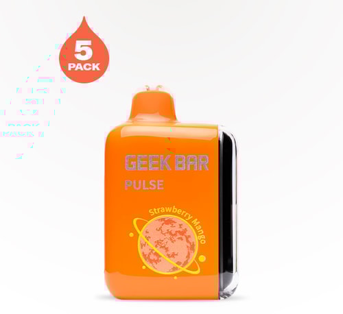 GEEK BAR Pulse 15000 Strawberry Mango 5% 5 count