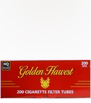 Golden Harvest King Size Red Cigarette Filter Tube 200 count