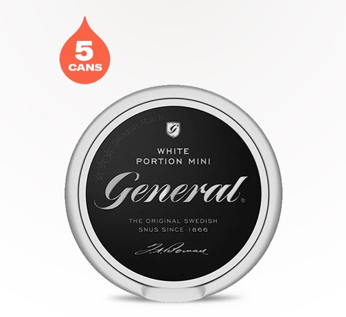 General Snus Original 5 pack 24 count