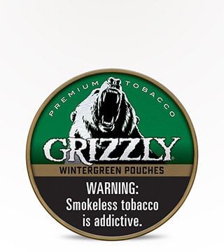Grizzly Pouches Wintergreen 1.2 oz