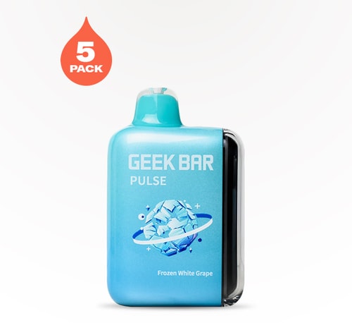 GEEK BAR Pulse 15000 Frozen White Grape 5% 5 count