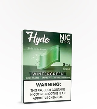Hyde NIC Strips Wintergreen 2 mg 20 pouches