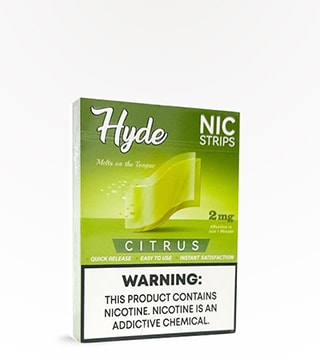 Hyde NIC Strips Citrus 2 mg 20 pouches