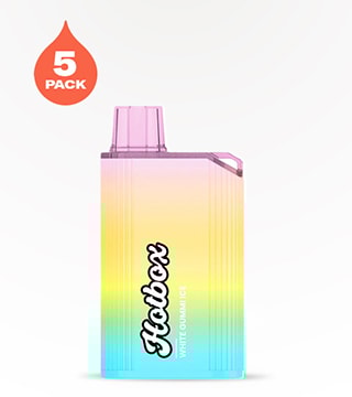 Hotbox 7500 White Gummy Ice 5% 5 count