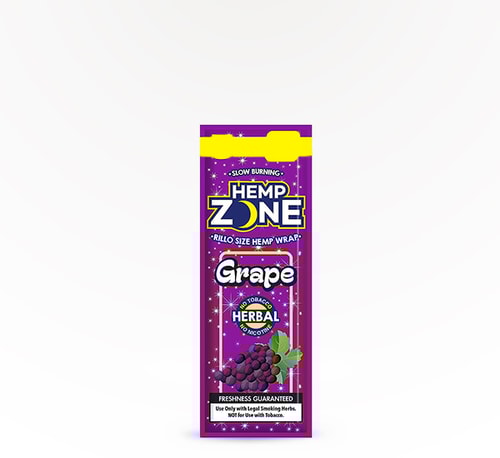 Hemp Zone Grape Hemp Wraps 5 count