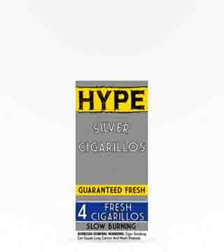 Hype Silver Cigarillo 4 Pack