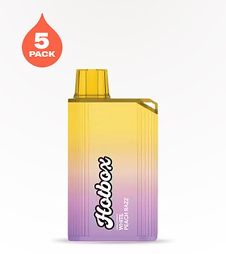 Hotbox 7500 White Peach Razz 5% 5 count