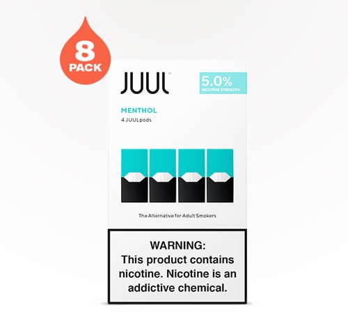JUUL Classic Menthol 5% 8 pack 4 count