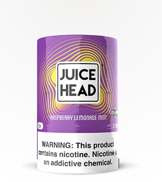 Juice Head Pouches Raspberry Lemonade Mint 6 mg 5 pack 20 pouches
