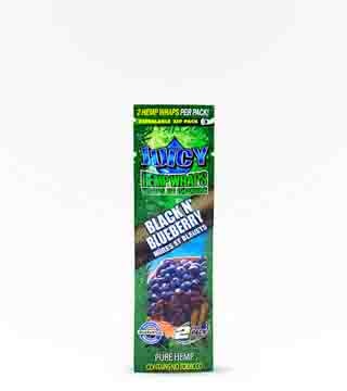 Juicy Hemp Wraps Black n' Blueberry 2 Pack