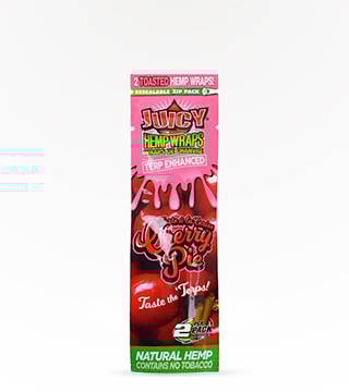 Juicy Jay's Hemp Wraps Cherry Pie 2 count