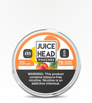 Juice Head Pouches Peach Pineapple Mint 6 mg 20 Pouches