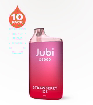 Jubi X6000 Strawberry Ice 5% 10 count
