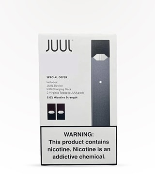 JUUL Vape Starter Kit (Silver) Single