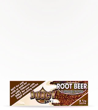 Juicy Jay's Rolling Papers 1.25 Root Beer 32 Leaves