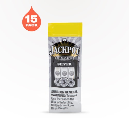 Jackpot Silver 15 pack 3 count