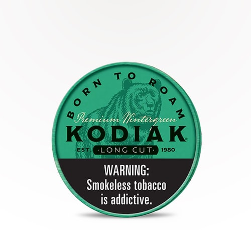 Kodiak Long Cut Wintergreen 1.2 oz