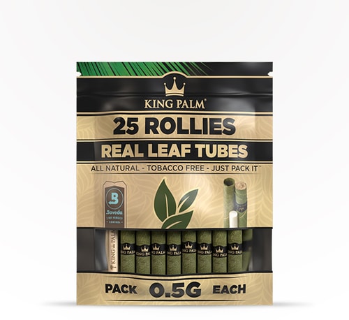 King Palm Rollie Natural 25 count