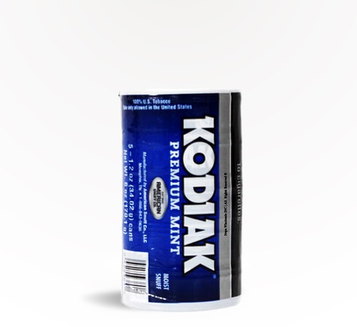 Kodiak Snuff Mint 5 pack 1.2 oz