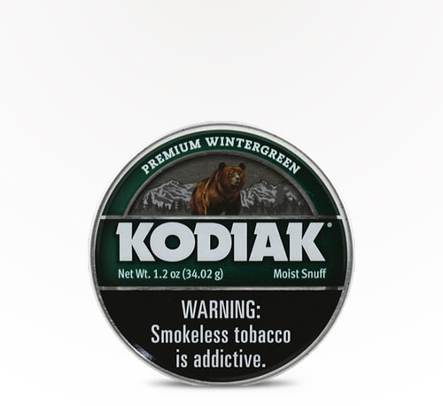 Kodiak Snuff Wintergreen 1.2 oz