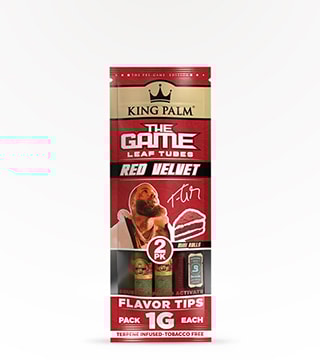 King Palm Mini The Game Red Velvet 2 count