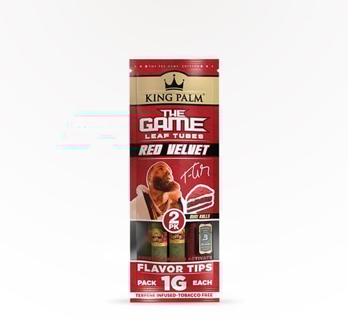 King Palm Mini The Game Red Velvet 2 count