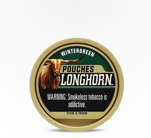Longhorn Pouches Wintergreen Single