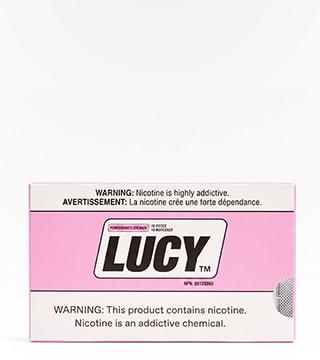 Lucy Gum Pomegranate 2 mg 10 pieces