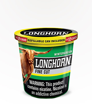 Longhorn Fine Cut Wintergreen 14.4 oz