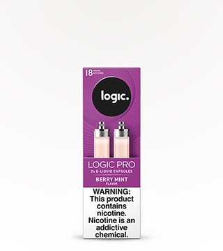 Logic Pro Capsules Berry Mint 18 mg 2 Pack