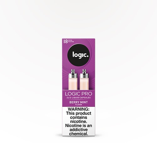 Logic Pro Capsules Berry Mint 18 mg 2 Pack