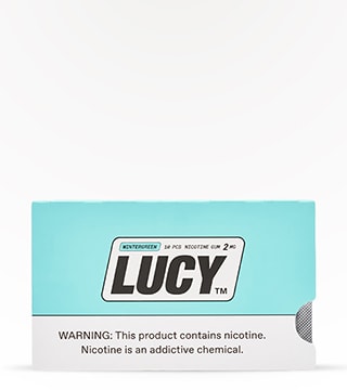 Lucy Gum Wintergreen 2 mg 10 pieces