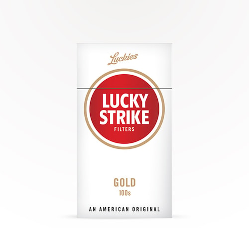 Lucky Strike Gold 100's Pack