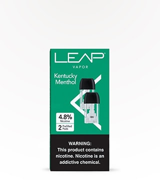 Leap Pods Kentucky Menthol 4.8 Percent 2 Pack