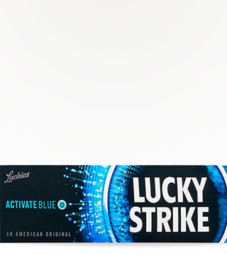 Lucky Strike Activate Blue carton