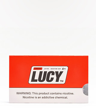 Lucy Gum Cinnamon 6 mg 10 pieces