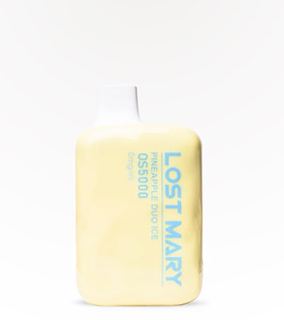 Lost Mary OS5000 Zero Nicotine Pineapple Duo Ice 0% 13 ml