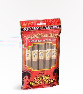 La Aroma de Cuba Monarch Fresh Pack Cigar Sampler 5 count