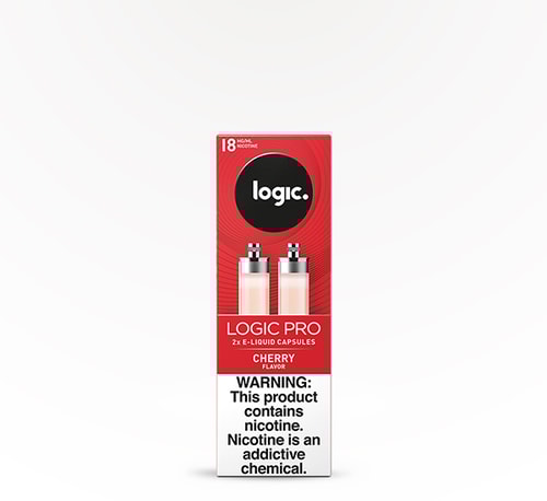 Logic Pro Capsules Cherry 18 mg 2 Pack
