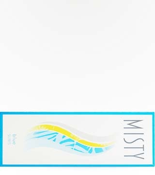 Misty Blue 100's carton