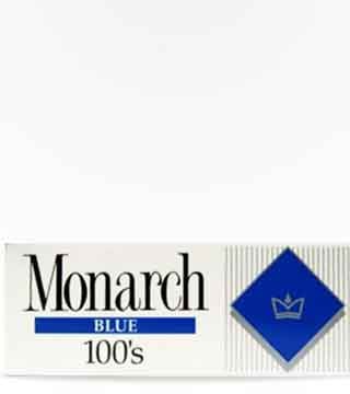 Monarch Blue 100's Carton