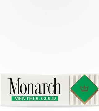 Monarch Menthol Gold Carton