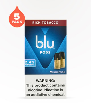 My Blu Pods Rich Tobacco 2.4% 5 pack 2 count